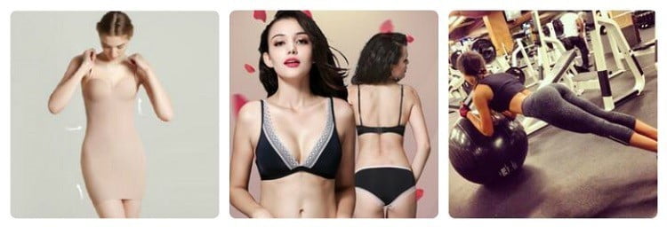 Обзор Taobao — Женская одежда — 14.04.16 Нижнее белье фитнес утяжка